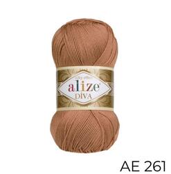 Alize Diva Yarn 100g, AE 261