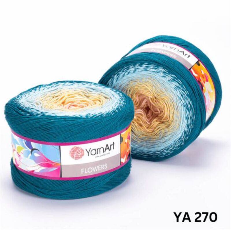 YarnArt Flowers Yarn 250g, YA 270