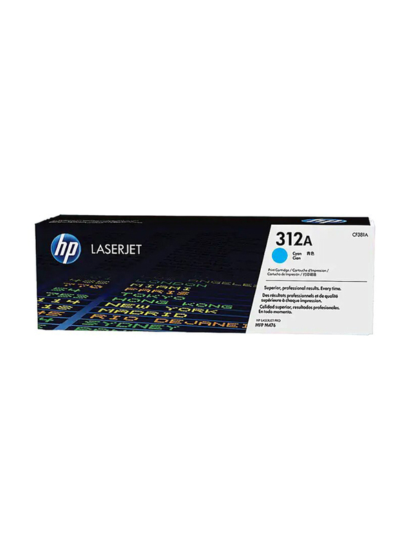 HP CF381A 312A Cyan Original LaserJet Toner Cartridge