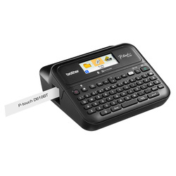 Brother PT-D610BT Desktop Bluetooth and PC Connectable Label Printer with Color LCD Display