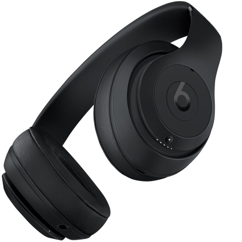 Beats Studio 3 Wireless Over-Ear Headphones MX3X2, Matte Black