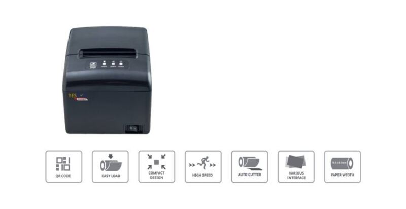 YESPOS Turbo Thermal Receipt Printer YP-S260M