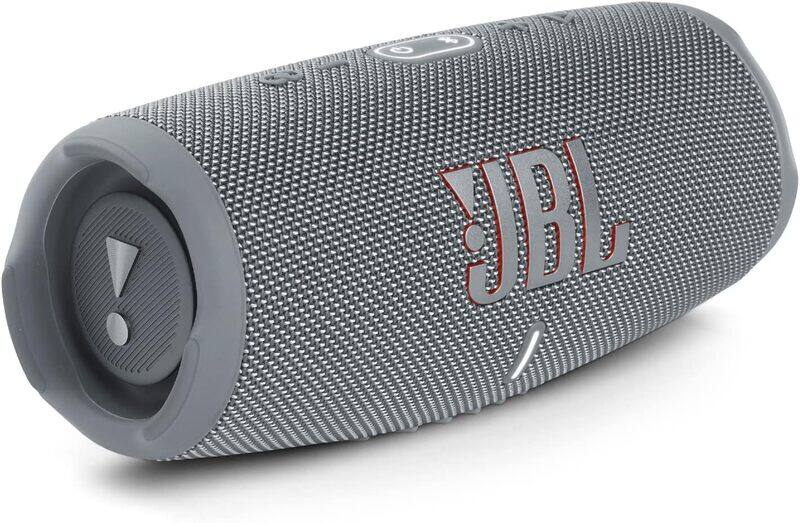 

JBL Charge 5 Portable Waterproof Speaker with Powerbank, Grey