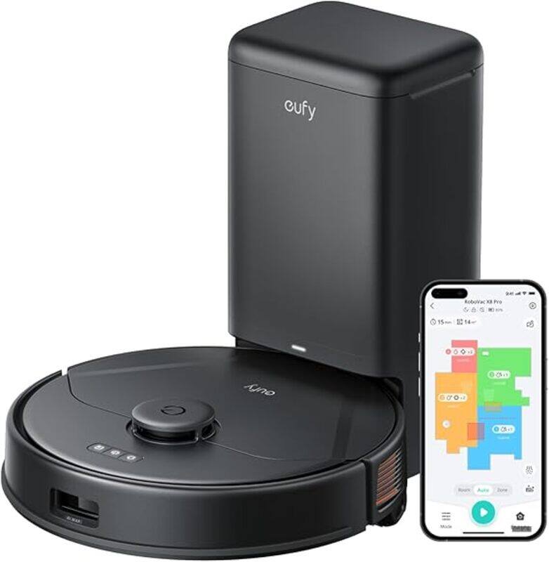 

Anker Eufy Clean X8 Pro SES Smart Robot Vacuum - Black