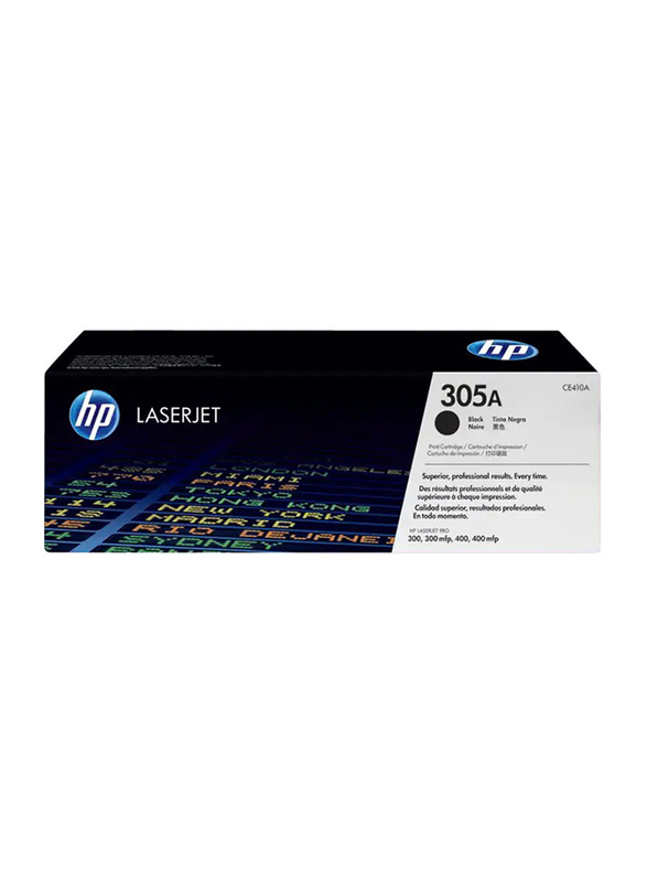 HP CE410A 305A Black Original LaserJet Toner Cartridge