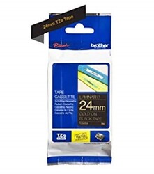 Brother TZe-354 24mm Gold on Black Laminated Tapes
