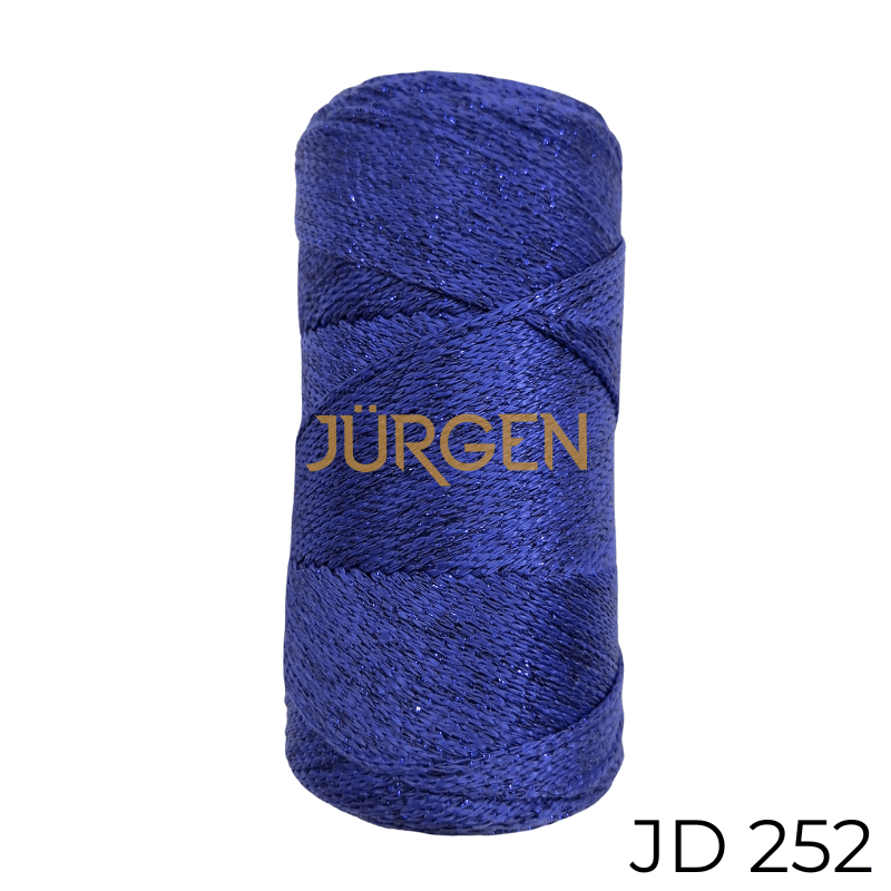 

JURGEN POLYSTER METALLIC MACRAME 4MM 200GMS JD252