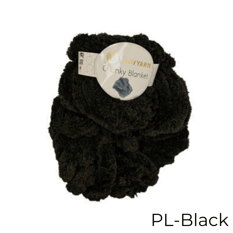 

LADY YARN CHUNKY BLANKET 300G PLBLACK