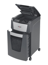 Rexel Optimum Autofeed+ 225X Automatic Cross Cut Paper Shredder Machine, Black