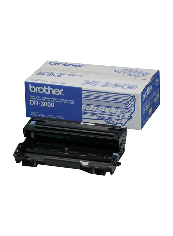 Brother DR-3000 Black Drum Unit LaserJet Toner Cartridge