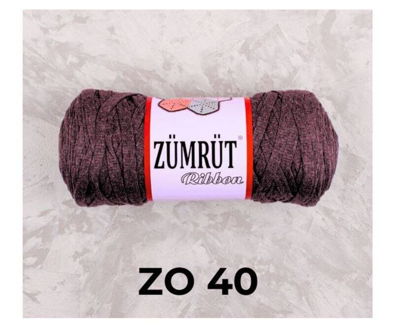 Zumrut Cotton Ribbon Yarn 250g, ZO 40