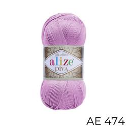 Alize Diva Yarn 100g, AE 474