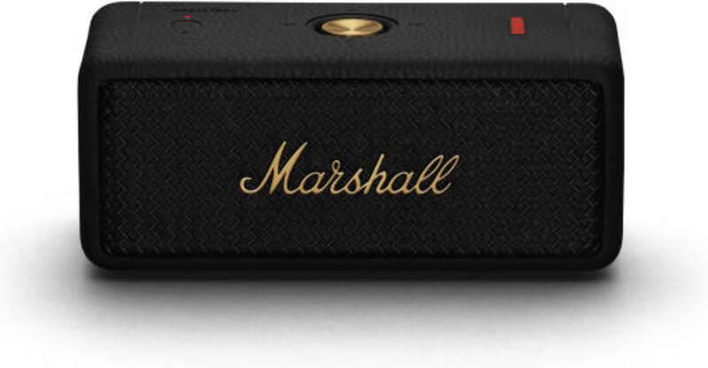 Marshall Emberton II Portable Bluetooth Speaker, Black & Brass