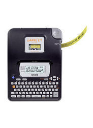 Casio KL-820 Label Maker Printer, Black/Grey