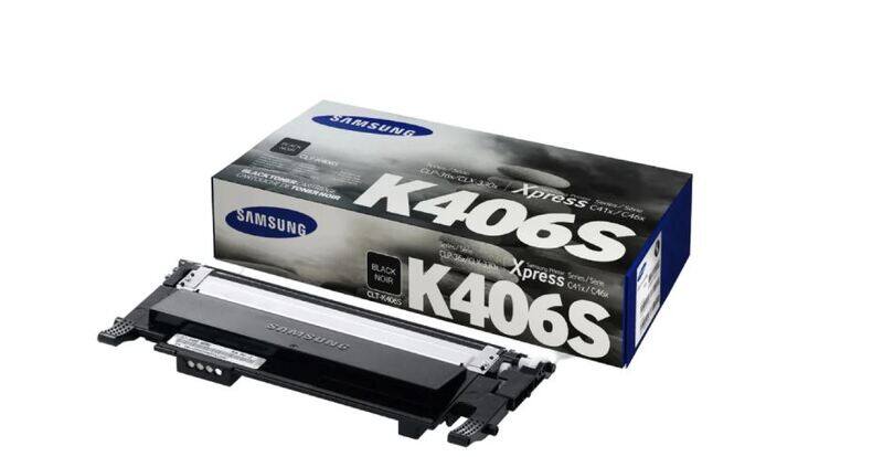

Samsung CLT-K406S Black Toner Cartridge