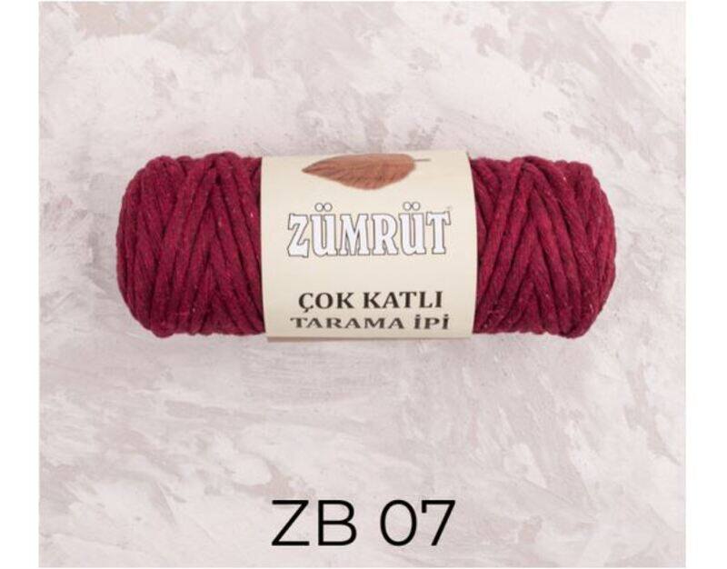 Zumrut Multi-Ply Cotton Single Twist Thread 4 mm 250g, ZB 07