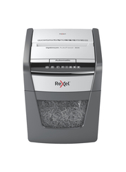 Rexel Optimum Autofeed+ 50X Automatic Cross Cut Paper Shredder Machine, Black