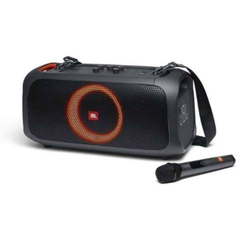 

JBL PARTYBOX ON THE GO WITH 1 WIRELESS MIC, BLACK