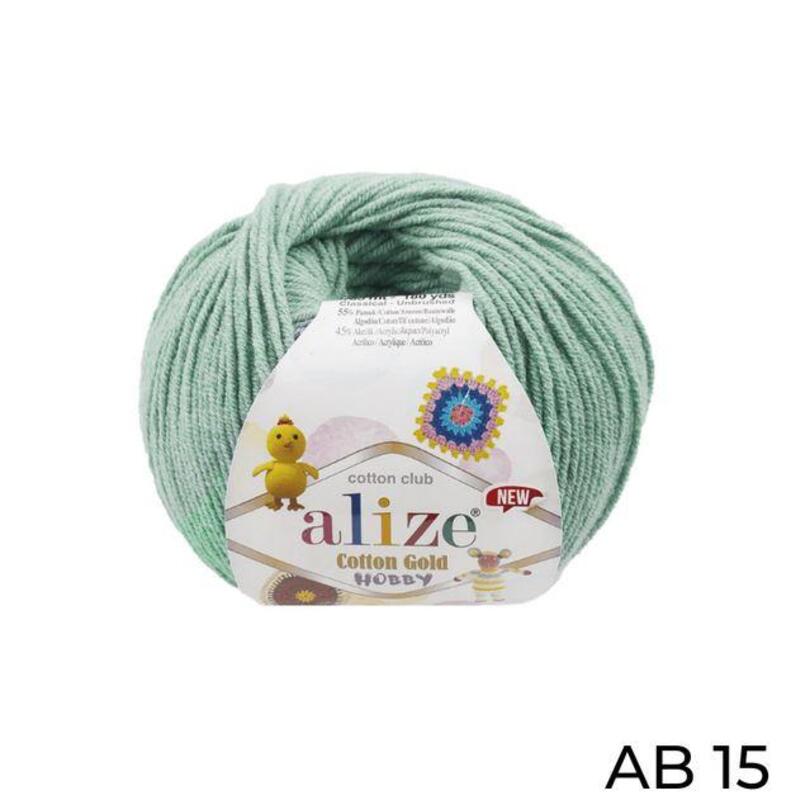 Alize Cotton Gold Hobby Yarn 50g, AB 15