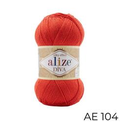 Alize Diva Yarn 100g, AE 104