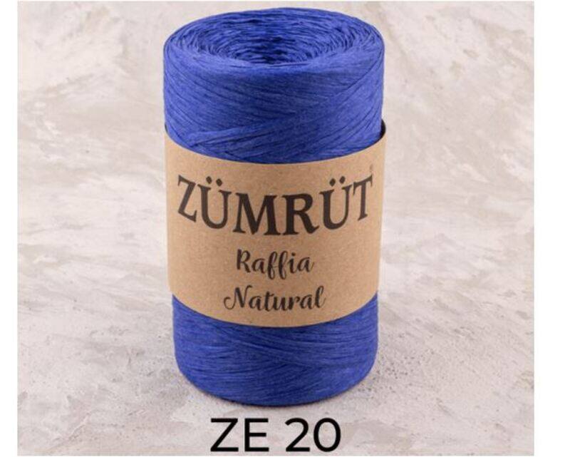 Zumrut Natural Raffia Paper Thread 150g, ZE 20