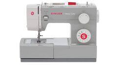 Singer Heavy Duty Sewing Machine, 11 Built-In Stitches, High Performance Motor, Stitch 1100/min, 69 Stitch Applications, Adjustable Stitch Length and Width, Reverse, LED, Free Arm - 4411 (Grey)
