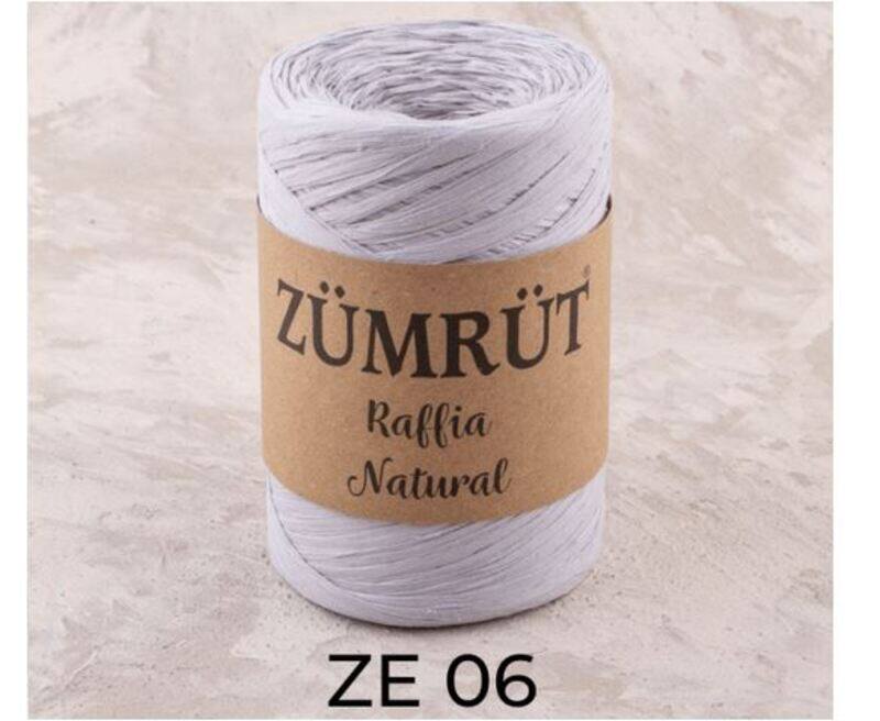 Zumrut Natural Raffia Paper Thread 150g, ZE 06