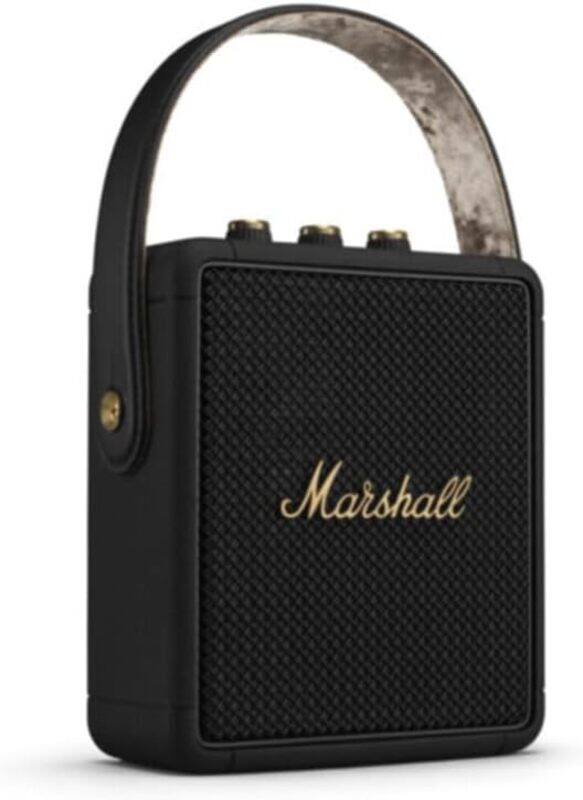 

Marshall Stockwell II Wireless Portable Bluetooth Speaker 20+ Hours 20W - Black & Brass