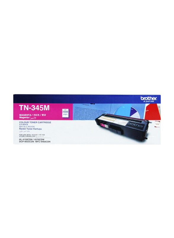 Brother TN-345M Magenta Toner Cartridge