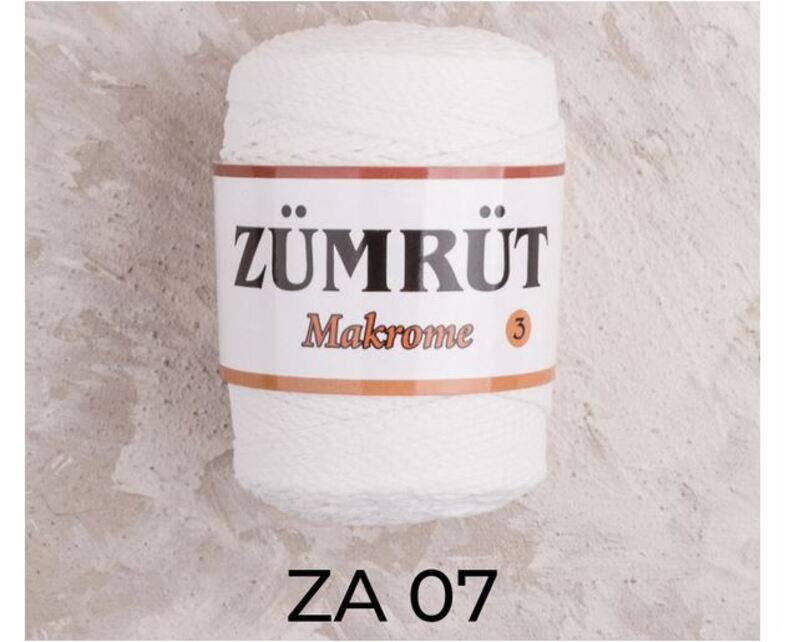 

Zumrut Polyester Macrame Thread No. 3 100g, ZA 07