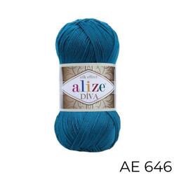 Alize Diva Yarn 100g, AE 646