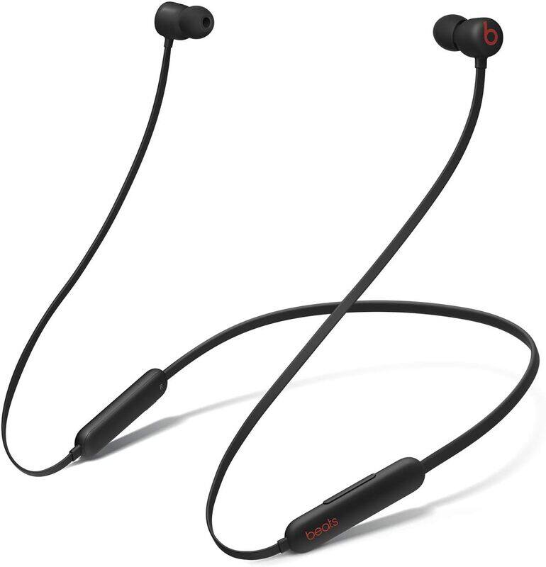 

Beats Flex Wireless Earbuds Apple W1 Headphone Chip, Magnetic Earphones, Class 1 Bluetooth, 12 Hours of Listening Time, Built in Microphone Black