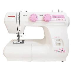 Janome Pink 12 Stitches Portable Sewing Machine