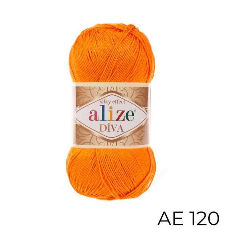 Alize Diva Yarn 100g, AE 120