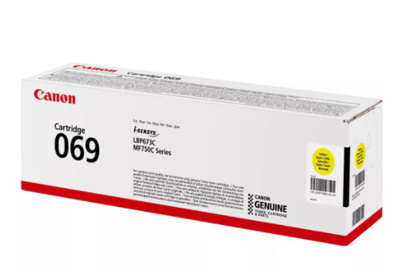 

Canon 069 Yellow Toner Cartridge
