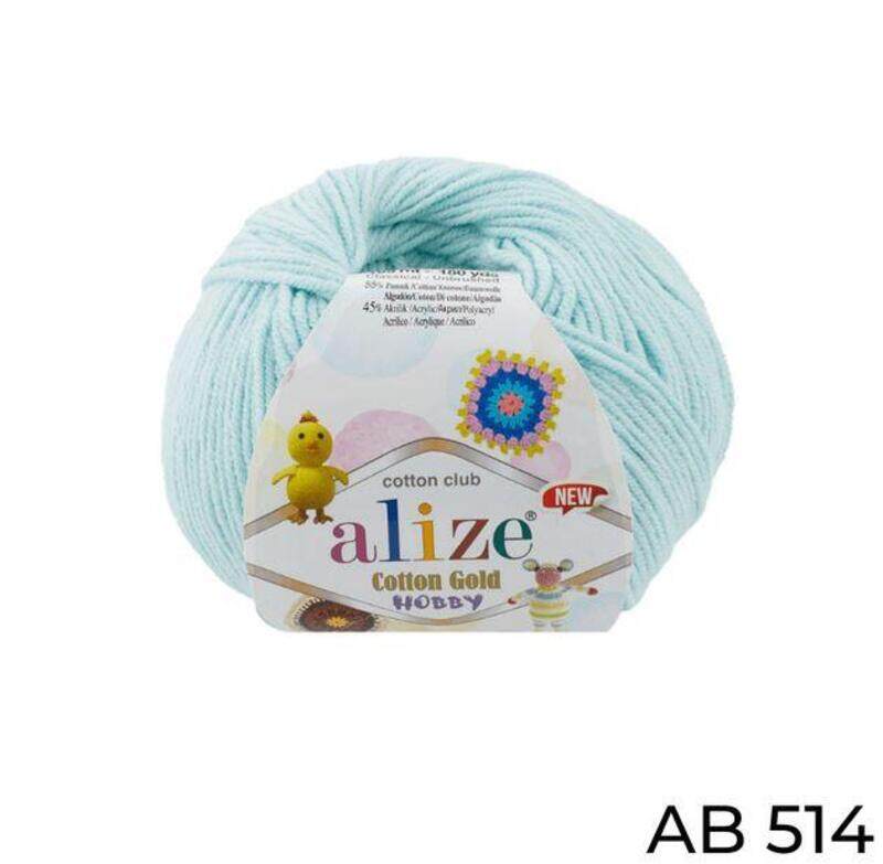 Alize Cotton Gold Hobby Yarn 50g, AB 514