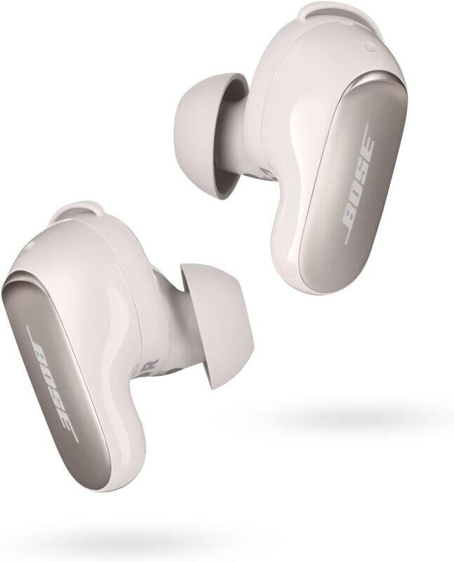 

Bose QuietComfort Ultra Wireless Noise Cancelling Earbuds, White Smoke
