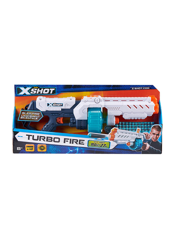 

X-Shot Excel Turbo Fire Blaster Set, 49 Pieces, Ages 8+