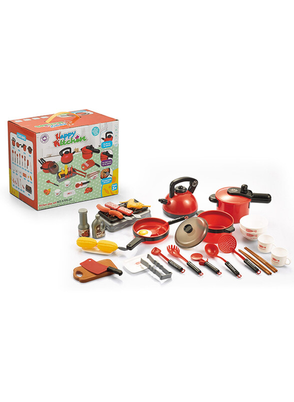 Kitchen Set, 35 Pieces, Ages 3+