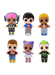 L.O.L. Surprise! Boys Arcade Heroes Action Figure Doll Set, 15 Pieces, Ages 3+