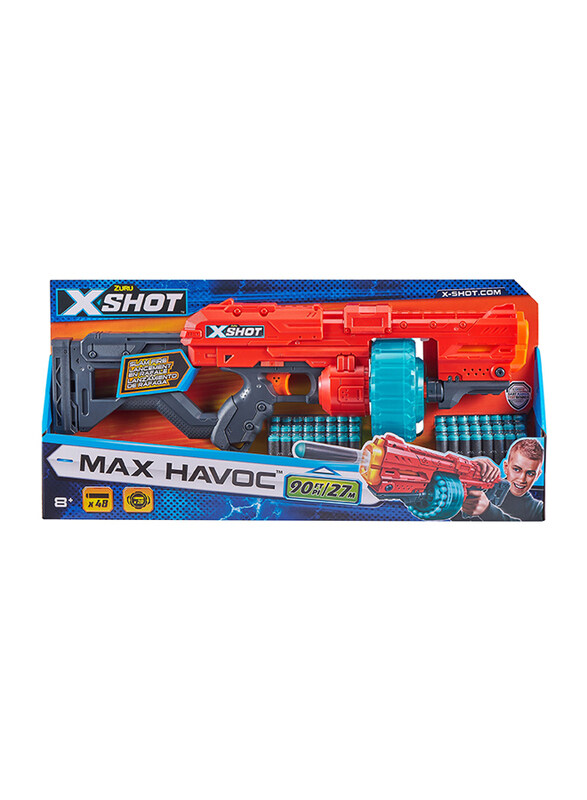 

X-Shot Excel-Max Havoc Blaster Set, 49 Pieces, Ages 8+