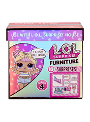 L.O.L. Surprise! Furniture Set with with Doll Asst in PDQ Wave 3/S4, Ages 3+