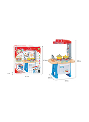 Mini Kitchen Set, Grey/Red, Ages 3+