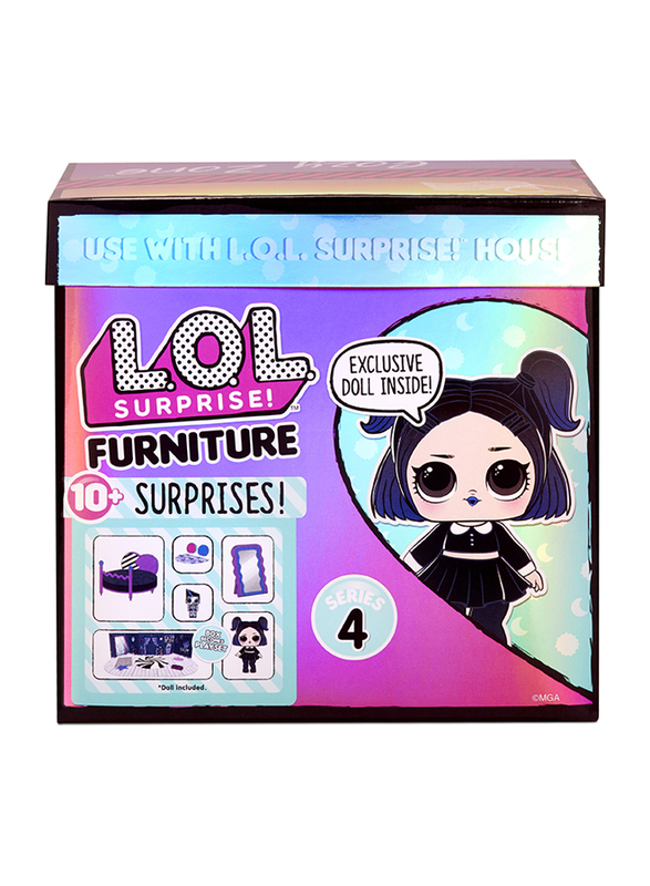 L.O.L. Surprise! Furniture Set with with Doll Asst in PDQ Wave 3/S4, Ages 3+