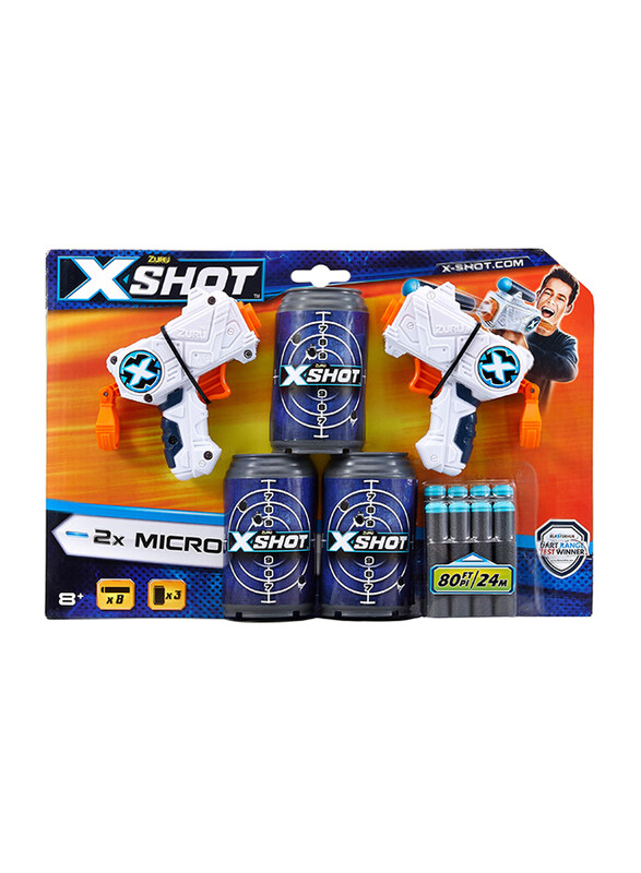 

X-Shot Excel Double Micro Blaster Set, 13 Pieces, Ages 8+