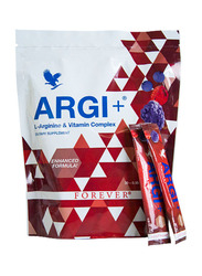 Forever Living Products Forever Argi Plus Vitamin Complex and L-Arginine Dietary Supplement, 30 Sachets