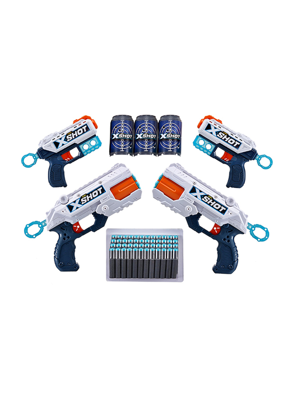 X-Shot Excel Combo Pack Dart Blaster Set, 55 Pieces, Ages 8+