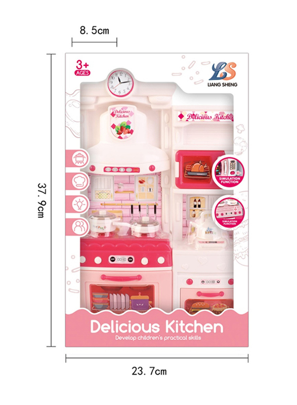 Delicious Kitchen Set with Light and Music, Ages 3+