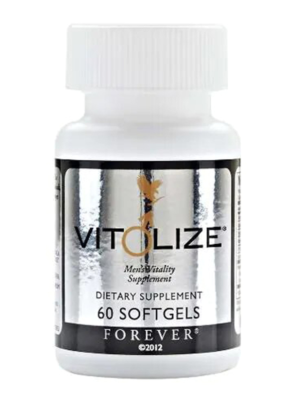 Forever Living Products Vitolize Men Dietary Supplement, 60 Softgels