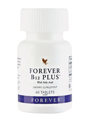 Forever Living Products B12 Plus Dietary Supplement, 60 Tablets